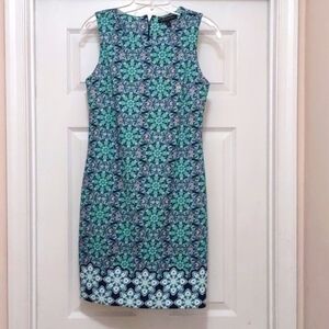 Banana Republic Floral Sleeveless Dress Size 2